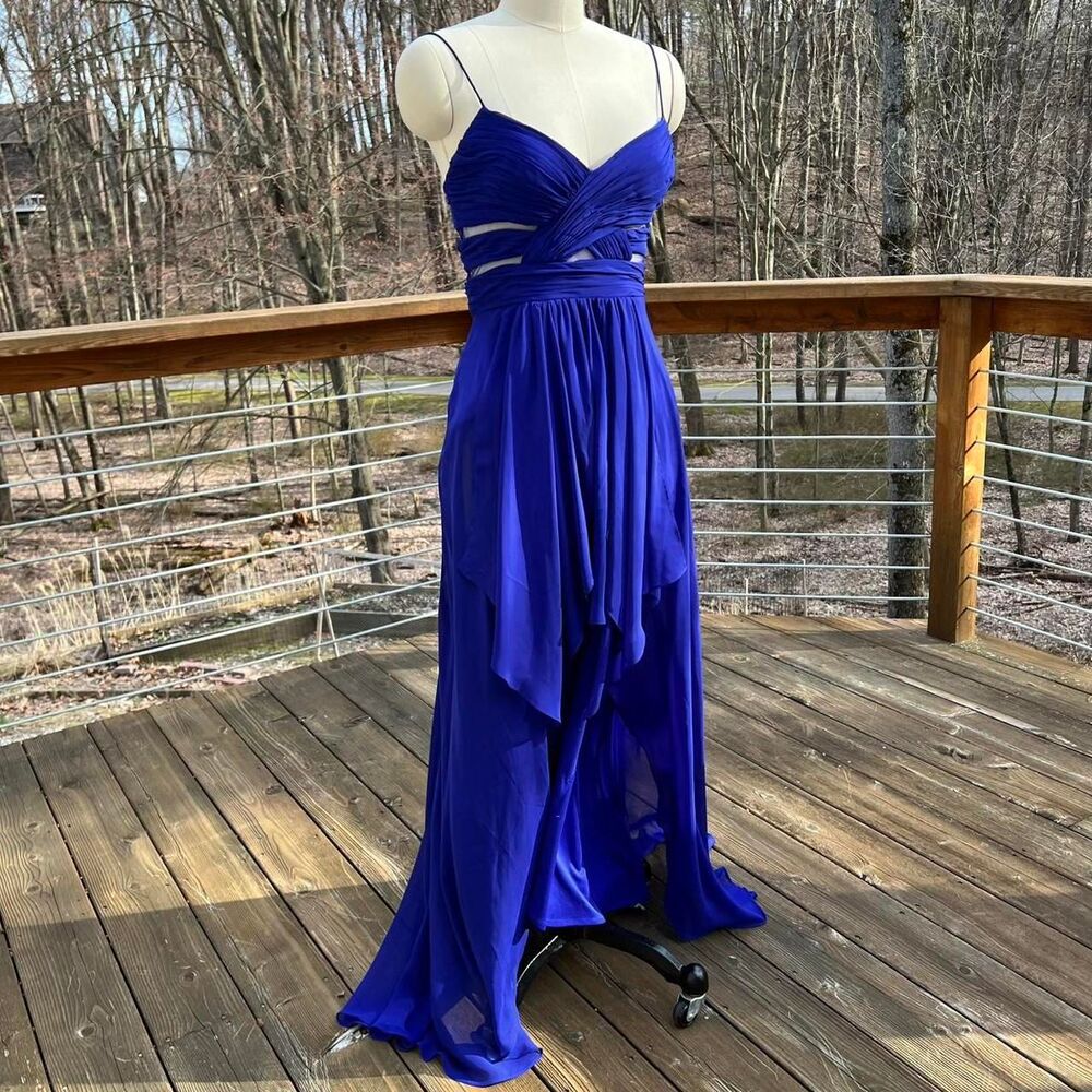 Adrianna Papell Blue Formal Dress